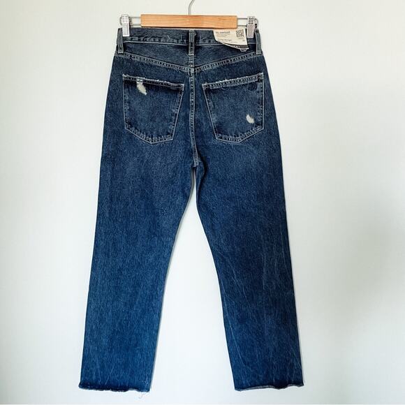 NWT DL1961 Emilie Straight High Rise Vintage Ankle Jeans Size 24 - Picture 5 of 7